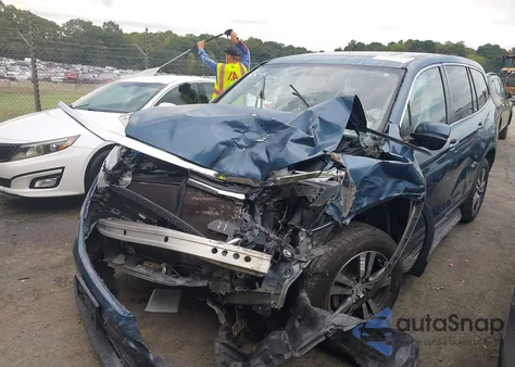 2016 Honda Pilot Ex-L из США, поврежденный, VIN 5FNYF6H84GB085595